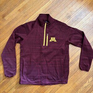 🏈 Minnesota Golden Gophers Quarter-Zip Pullover | NCAA | Male | Adult | Size M